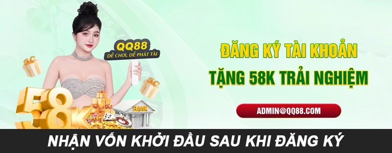 Nhận vốn khởi đầu khi đăng ký